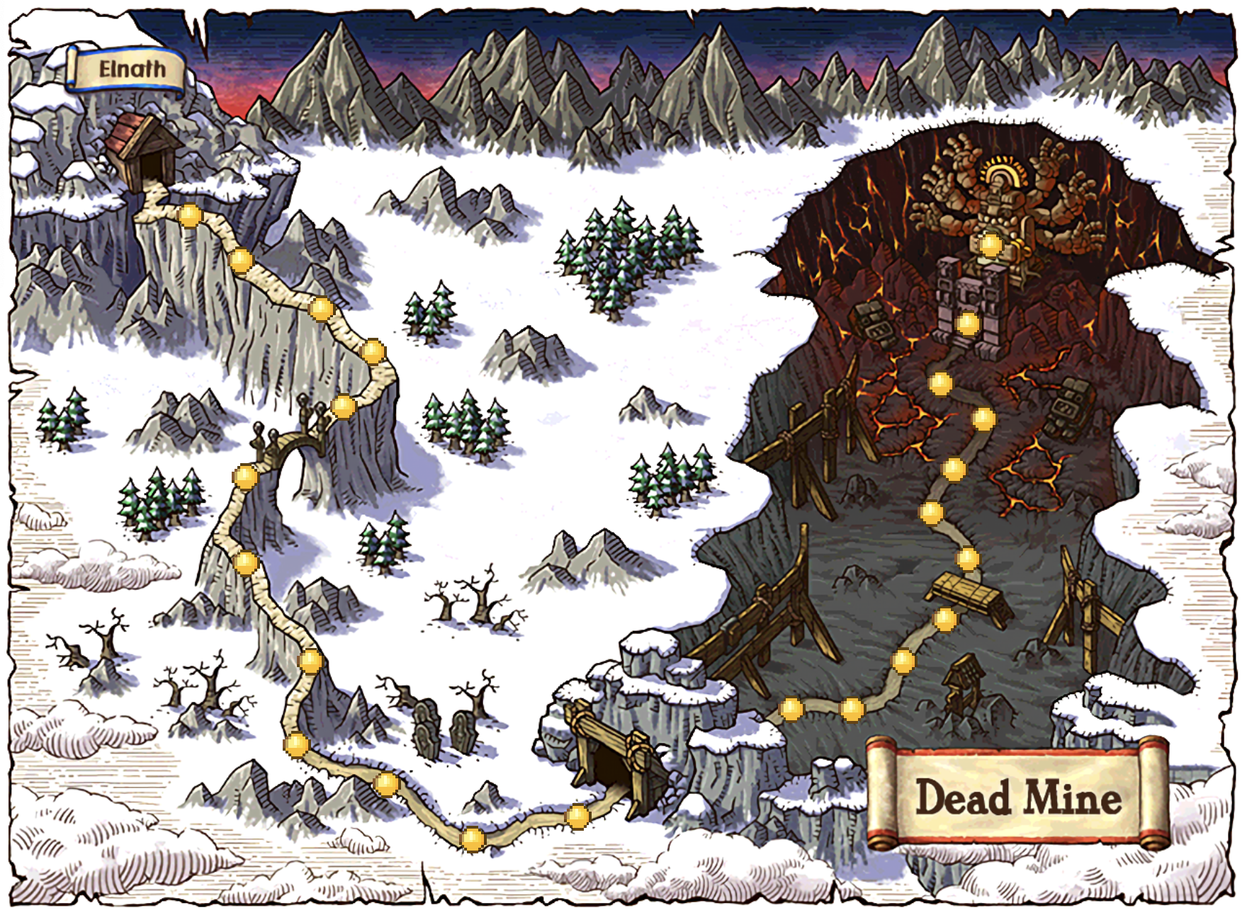 DEAD MINE map