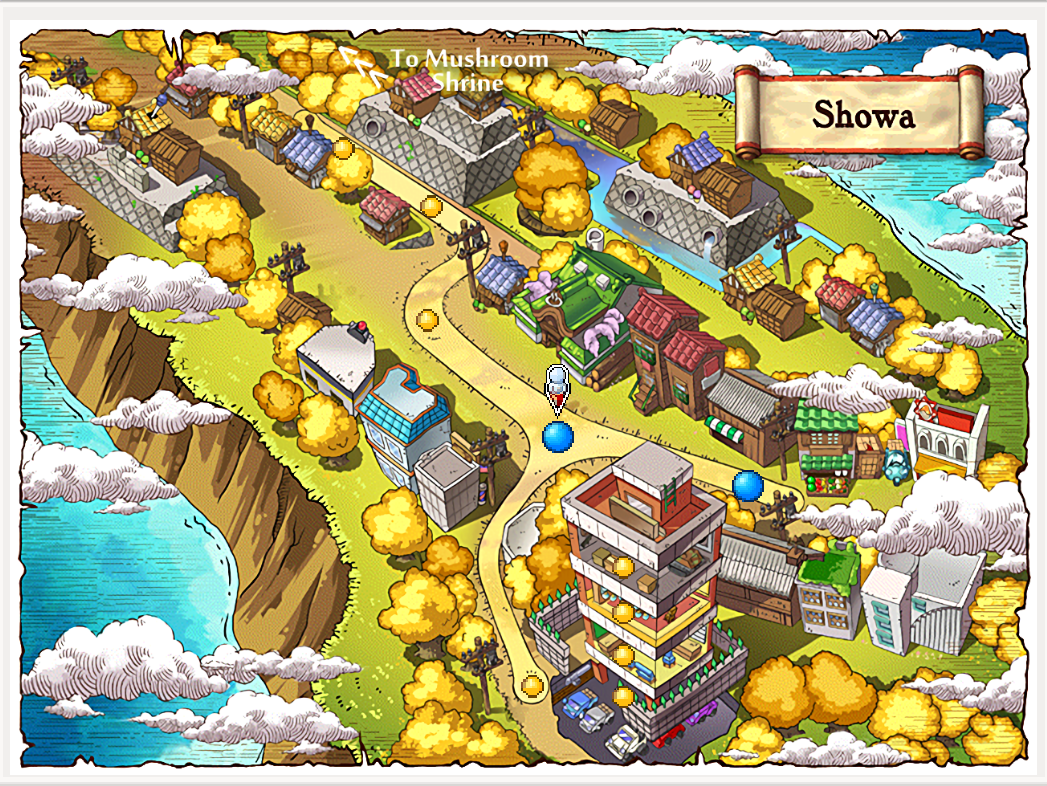 SHOWA map
