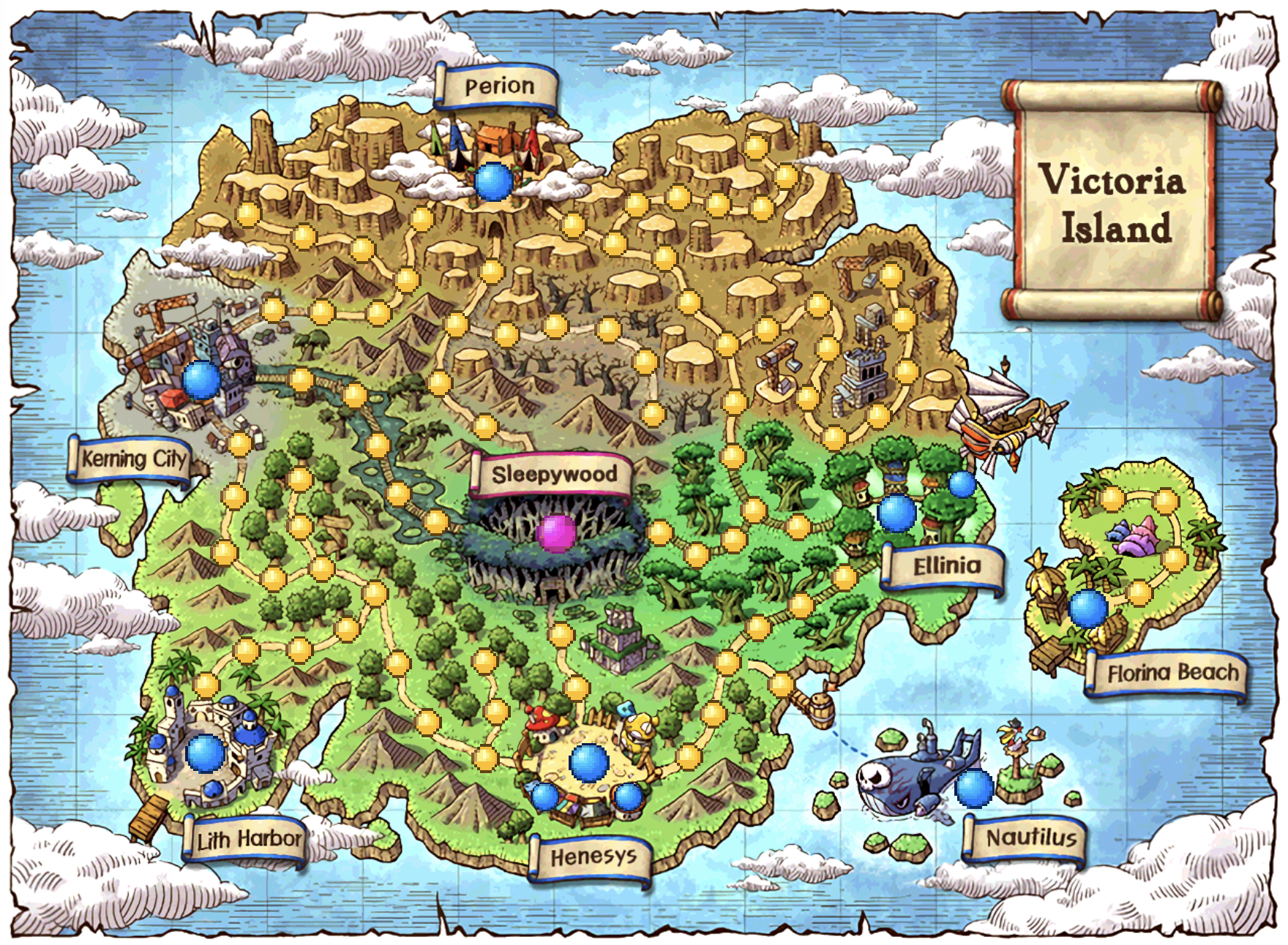 VICTORIA ISLAND map