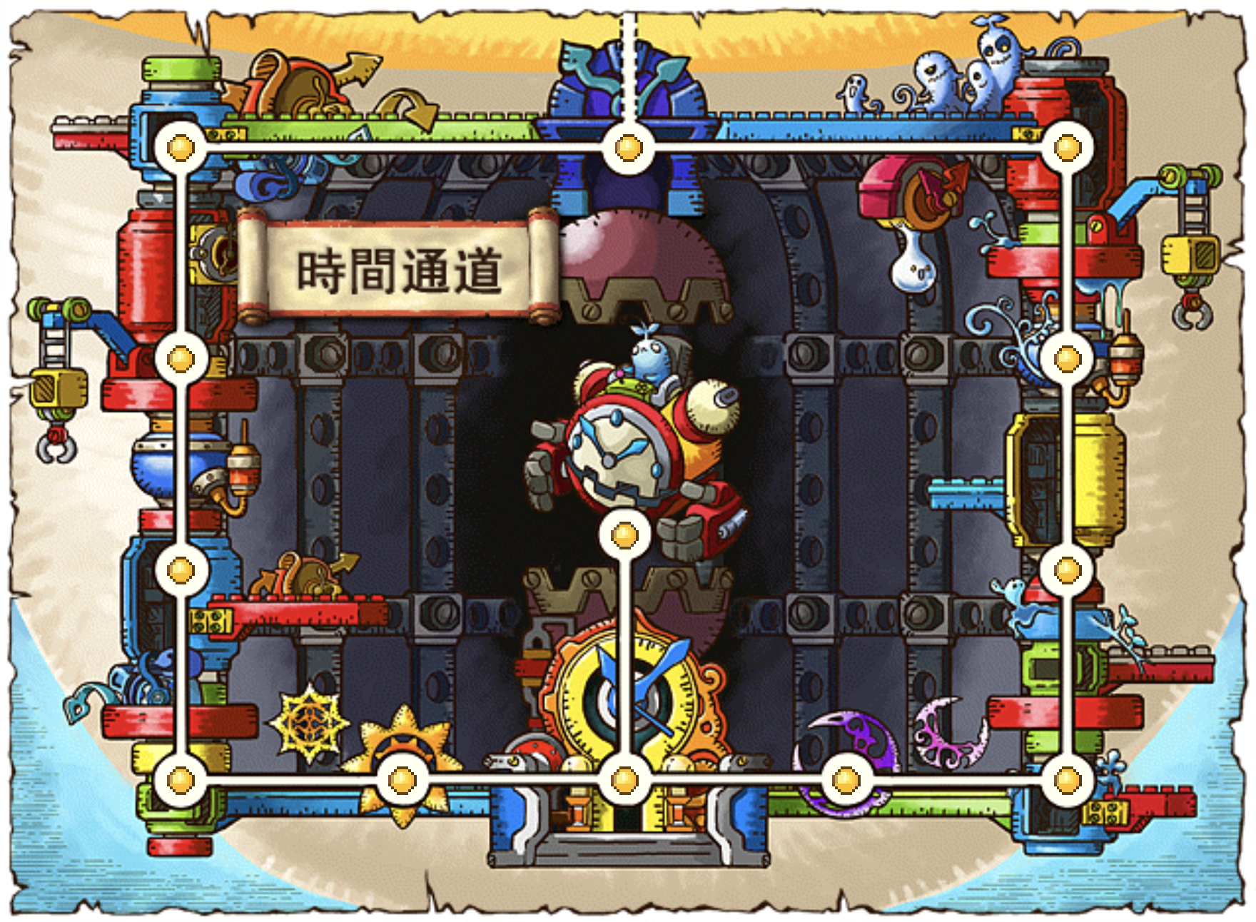 CLOCKTOWER LOWERFLOOR map